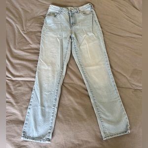 Pacsun light wash mom jean